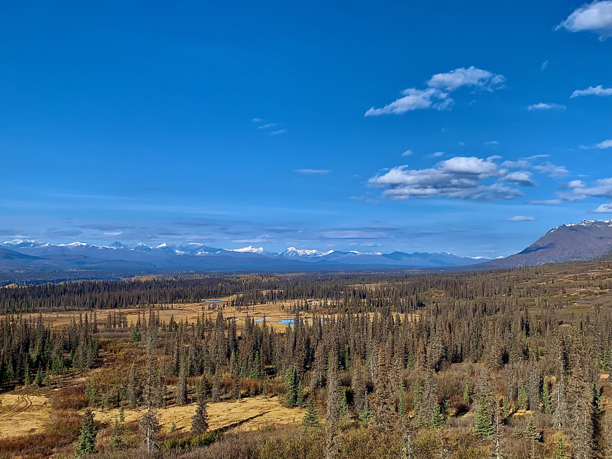 Alaska Range views from the Talkeetna Mountains